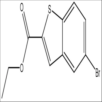 에틸 5- bromo -1- 벤조 [b] thiophene -2- 카르 복실 레이트; CAS 번호 : 13771-68-1